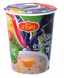 Kaset - Instant Rice Porridge Brown Rice Pork 38g