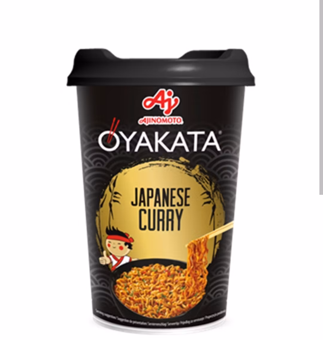 Oyakata - Snabbnudlar Curry 90g