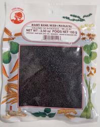 Cock Brand - Basilikafrön (Mangluk, hairy basil seed) 100g