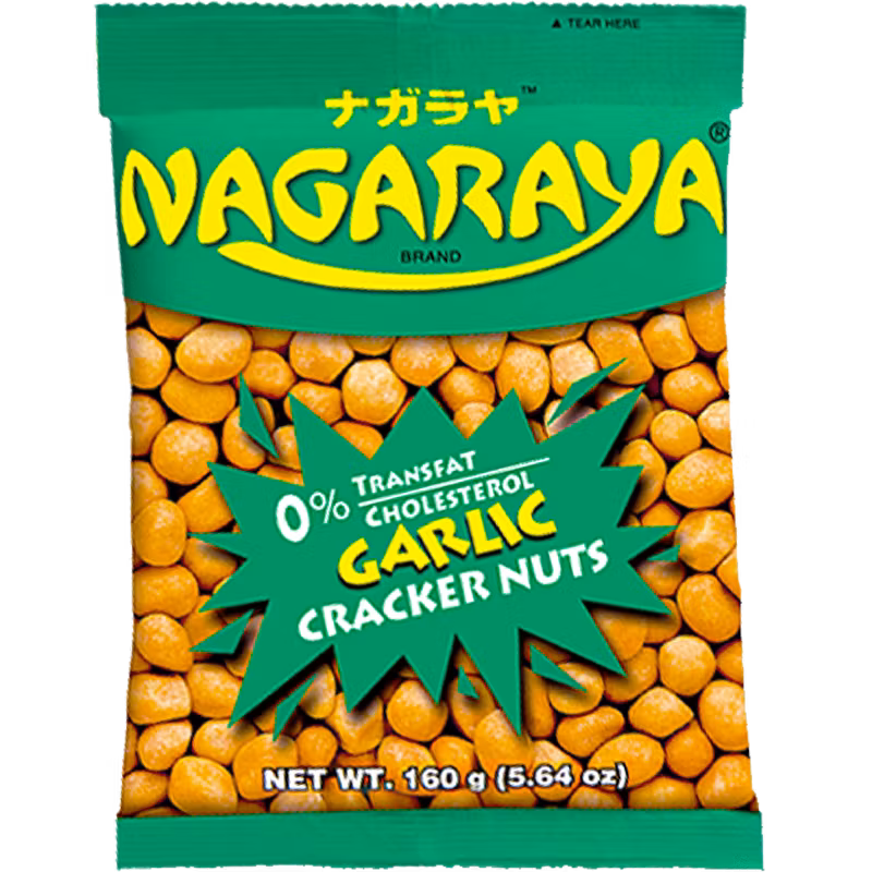 Nagaraya - Cracker nuts (garlic) 160g