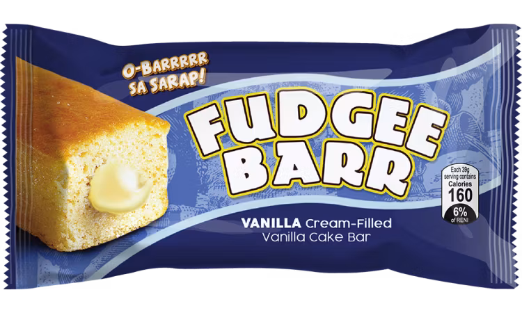 Fudgee Barr - Med vaniljfyllning 390g