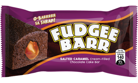 Fudgee Barr - med salted caramelfyllning 390g