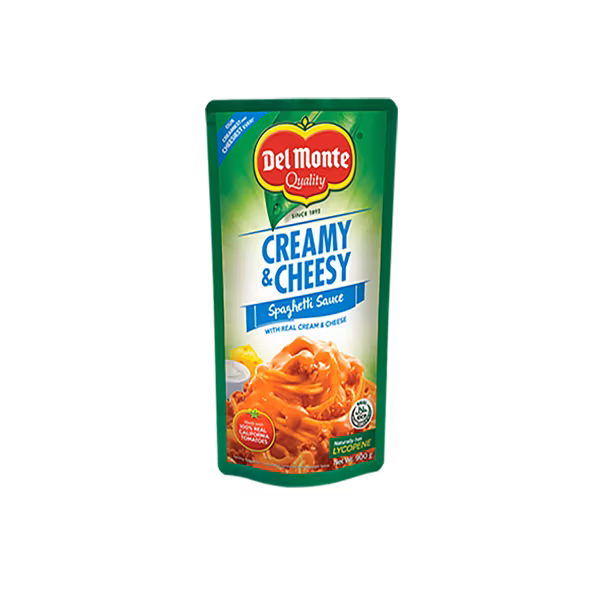 Del Monte - creamy & cheesy spaghettisås 900g