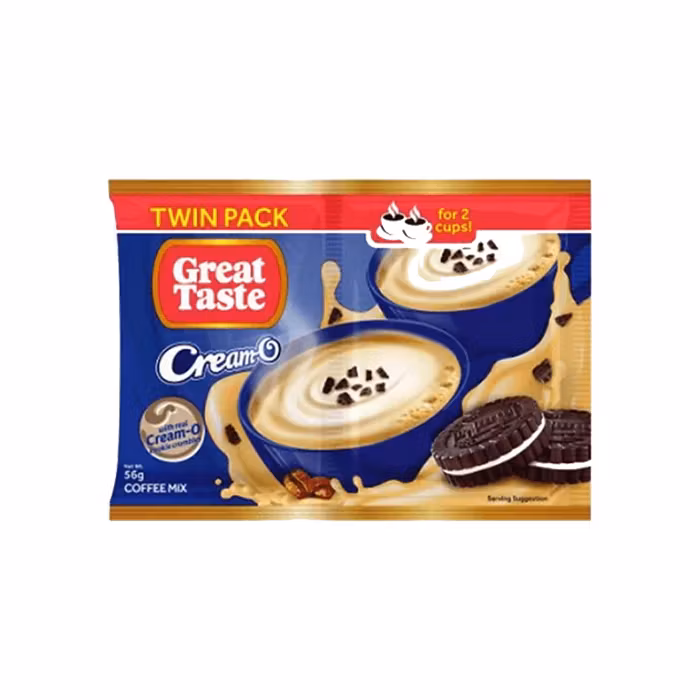 Great Taste - Cream O Twin pack (10x56g)