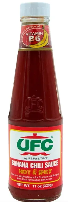 UFC - Banana ketchup (hot & spicy) 320g - Sulit Trading – Billiga