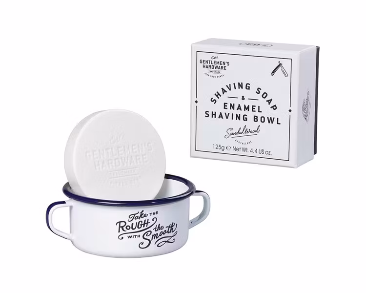 Raktvål med emaljskål - Gentlemen's Hardware