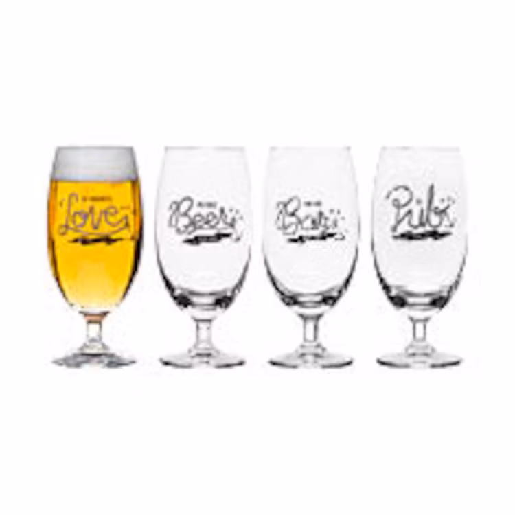 Ölglas 4-pack - Sagaform