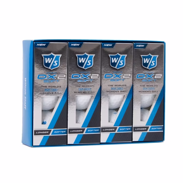 Golfbollar-Wilson Dx2 Soft Dam (2017)