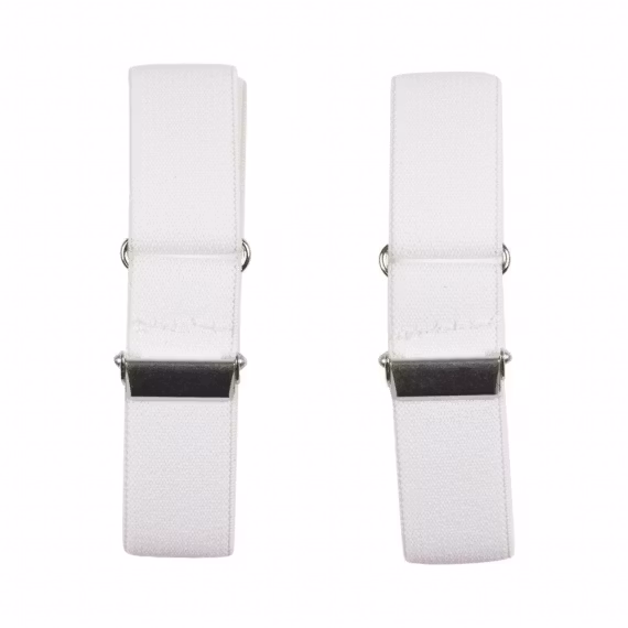 Skjortärmshållare vita - Portia