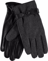 Skinnhandske med tweed - Topeco