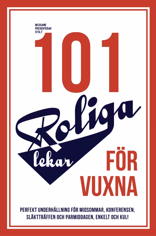 101 roliga lekar för vuxna