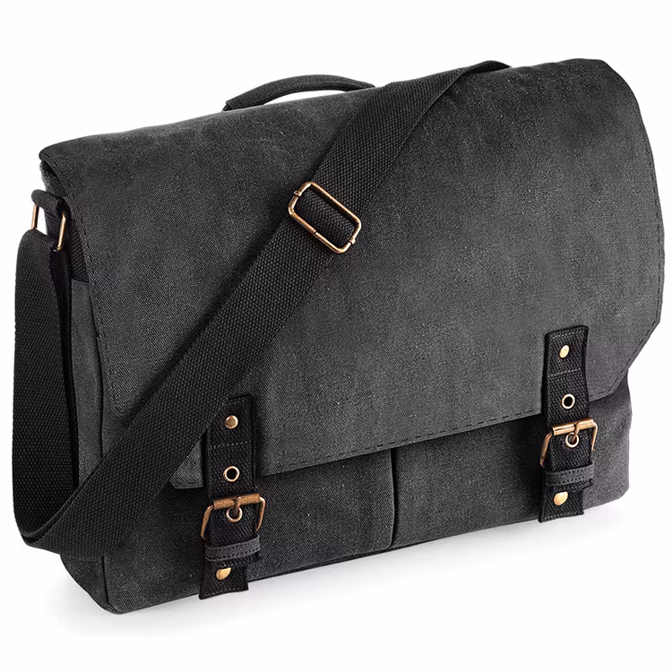 Vintage canvas satchel messenger