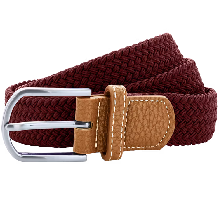 Bälte stretch Vinröd - Asquith&Fox