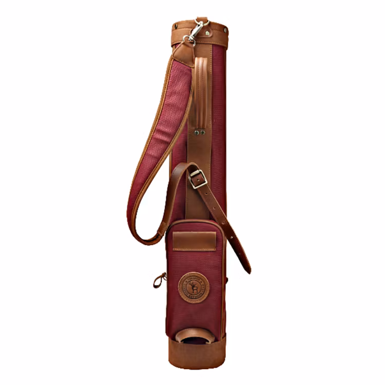 Röd pencilbag i canvas