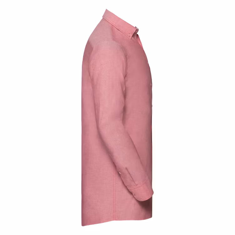 Röd/cream Oxfordskjorta