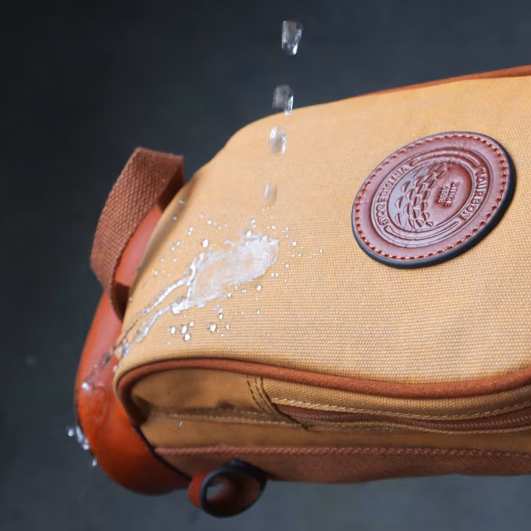 Golfbag vikbar Canvas & Leather