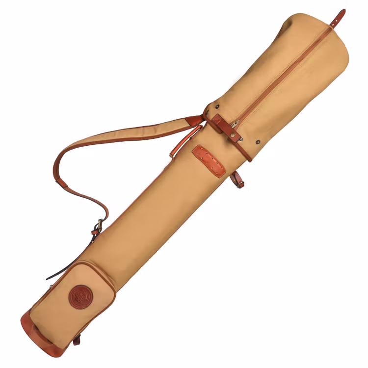 Golfbag vikbar Canvas & Leather