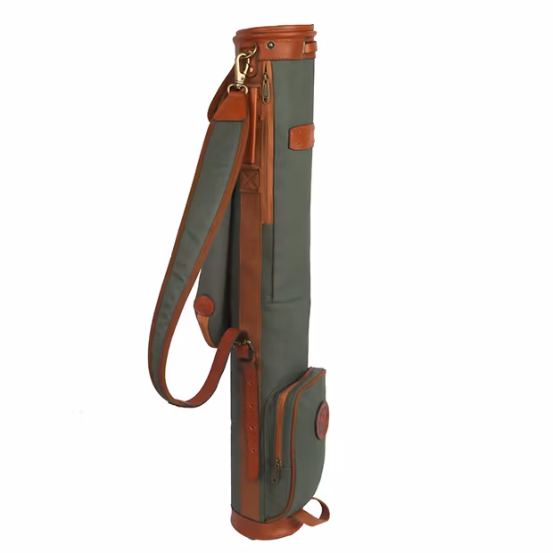 Golfbag grön canvas