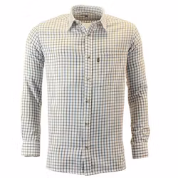 Rutig Tattersall skjorta Brown/Navy - Game