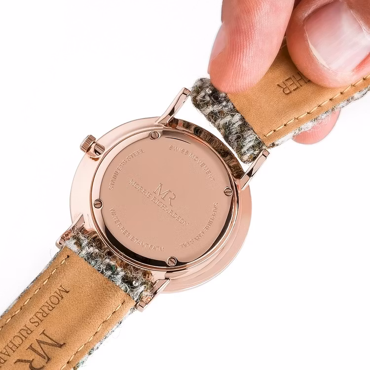 Klockarmband Osborne brun läder