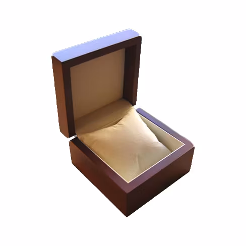 Elegant klocketui i trä