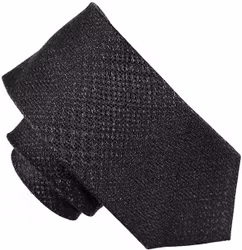 Mörkgrå ullslips 7cm - Atlas Design