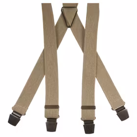 Beige hängslen 35mm - Portia