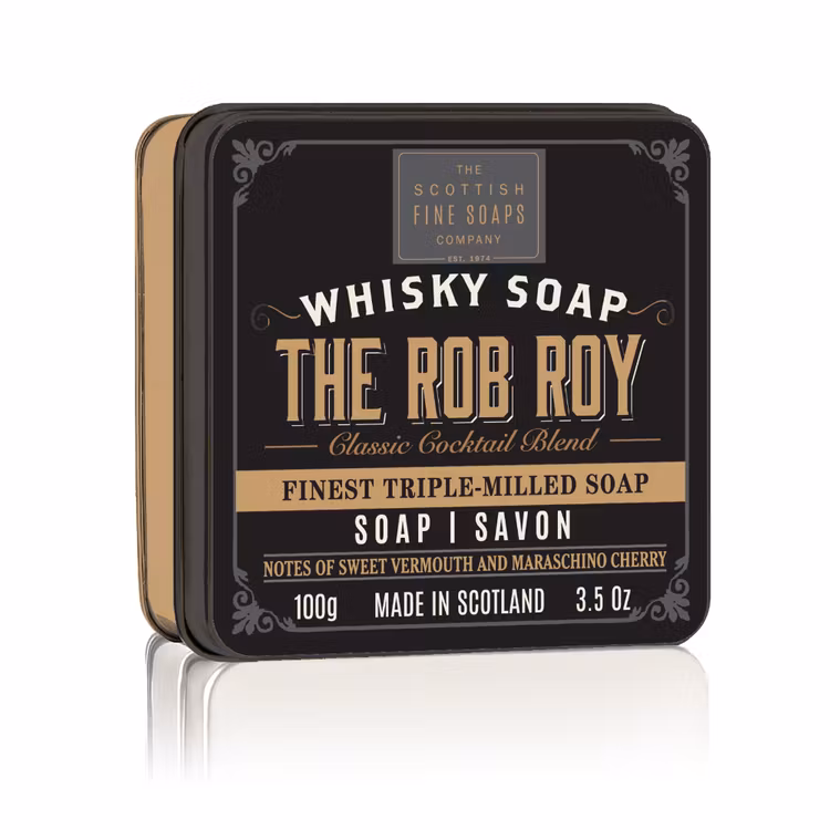 The Rob Roy tvål i plåtask 100gr  - The Scottish Fine Soaps