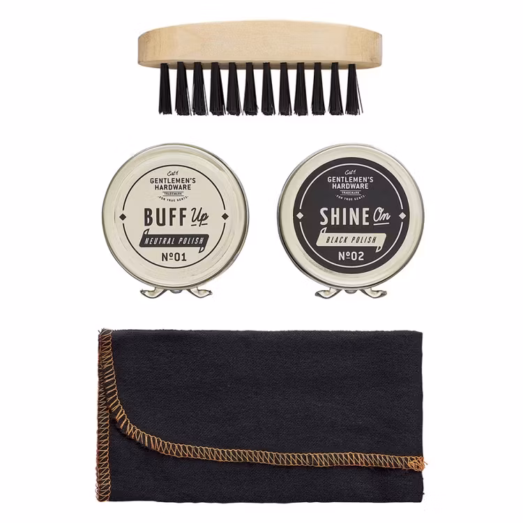 Skoputsset för resor - Gentlemen's Hardware
