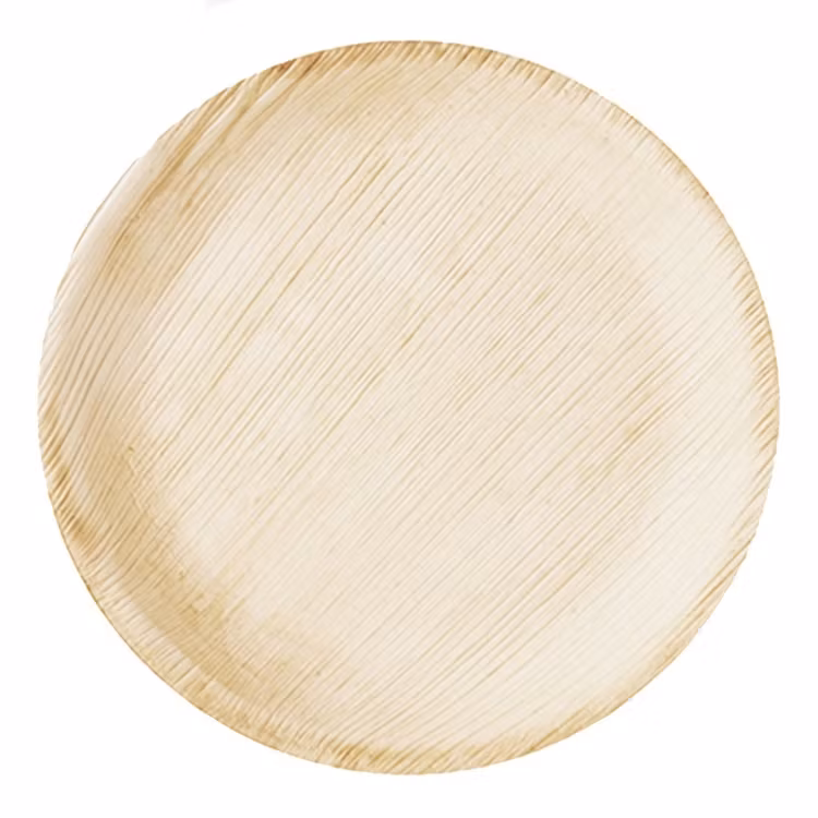 Engångstallrik i trä 19cm