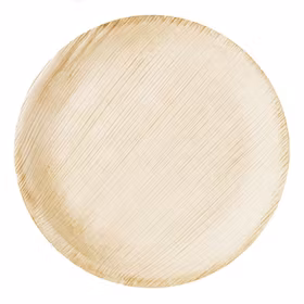 Engångstallrik i trä 19cm