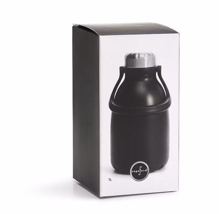 Kaffekanna 1l - Stål - Sagaform