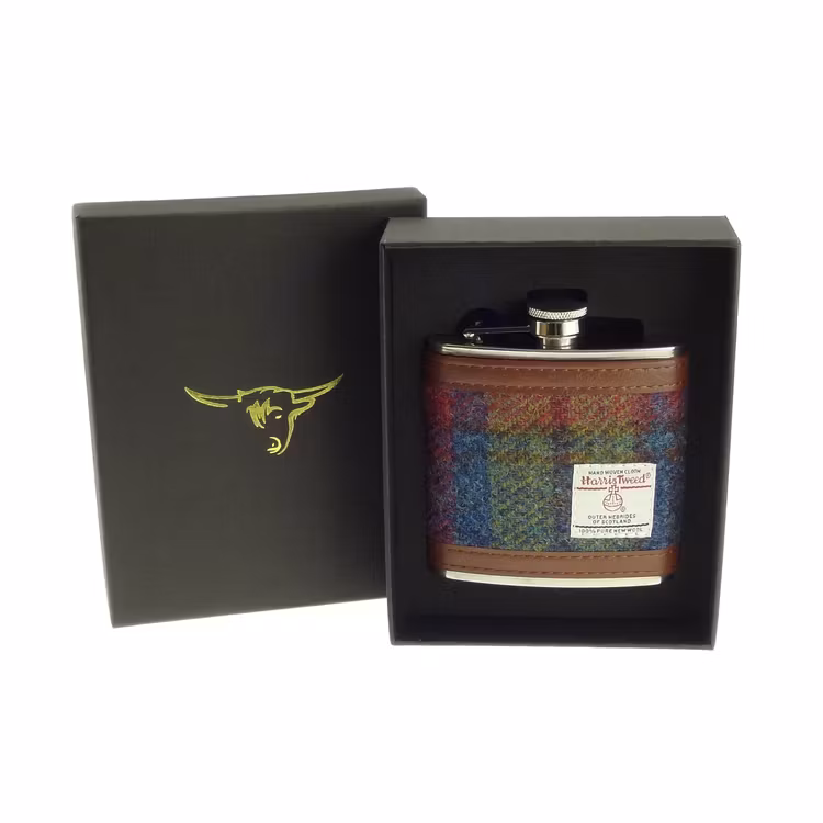 Fickplunta Harris Tweed Multi Colour Tartan