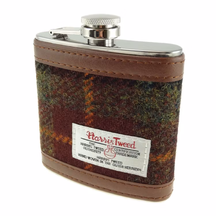 Fickplunta Harris Tweed Rust Check