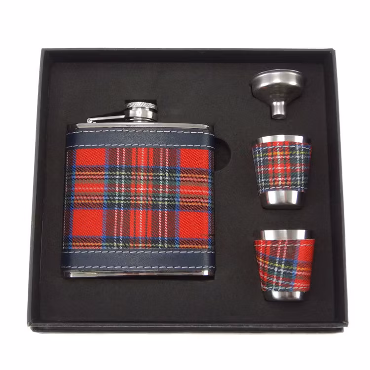 Fickplunteset med muggar Royal Stewart Tartan - Glen Appin