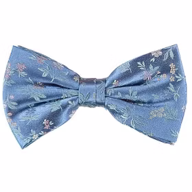 Mönstrad ljusblå fluga - Atlas Design