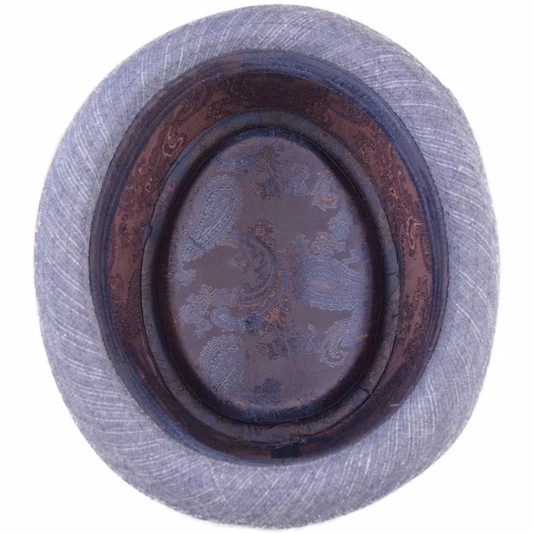 Pork Pie hatt Blå - Major Wear