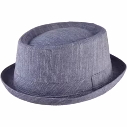 Pork Pie hatt Blå - Major Wear