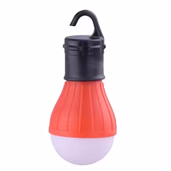 Röd LED campinglampa