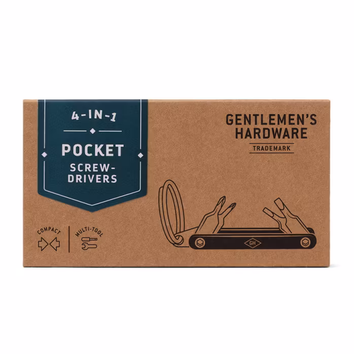 Miniskruvmejsel nyckelring - Gentlemen´s Hardware