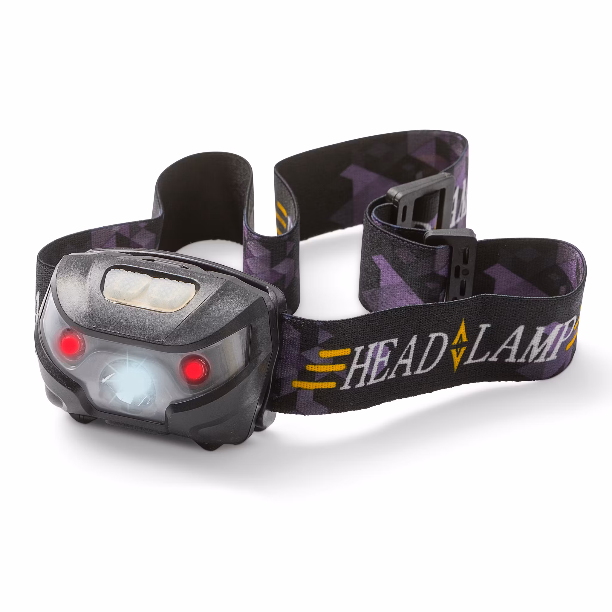 Pannlampa HL3N 3W svart