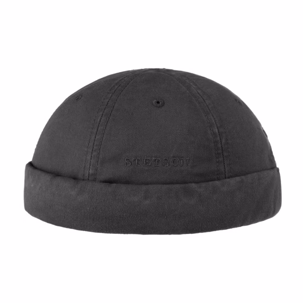 Mössa - Stetson Svart Docker Cotton