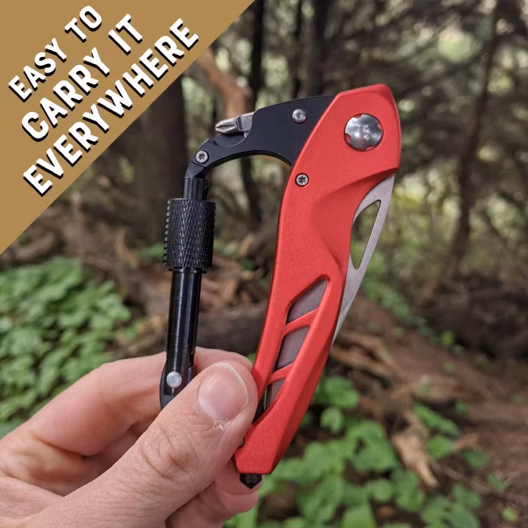 Trixie & Milo Karbinhake med kniv m.m