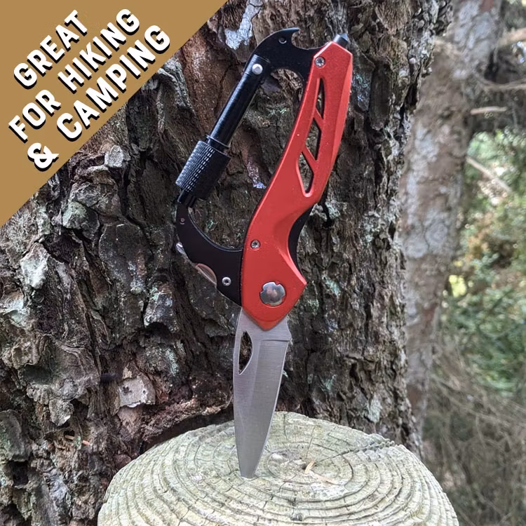 Trixie & Milo Karbinhake med kniv m.m