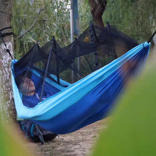 Hängmatta med myggnät