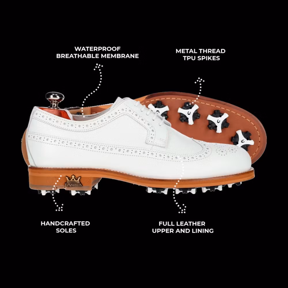 Lambda golfsko - Livorno White/Brown