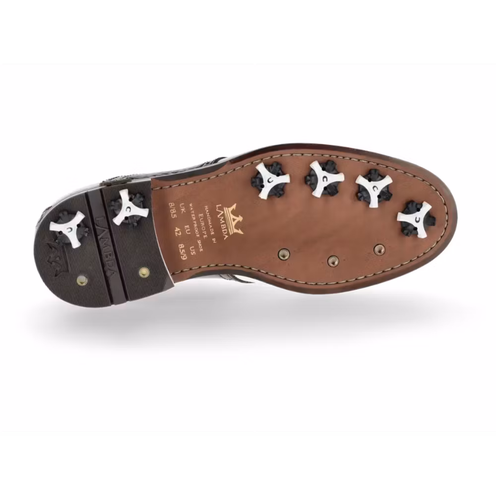 Lambda golfsko - Ferrara White/Brown