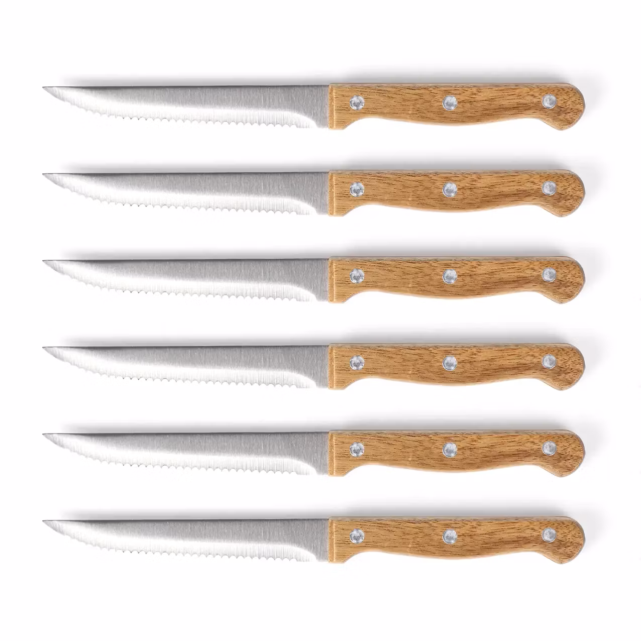 Block med 6 stekknivar - Livoo