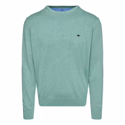 Rundhalsad tröja -Spring Green -  Fynch-Hatton