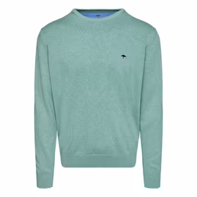 Rundhalsad tröja -Spring Green -  Fynch-Hatton